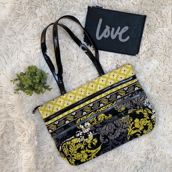 π2X HPπ Vera Bradley Zippidy Tote π Baroque Pattern - Picture 5 of 16